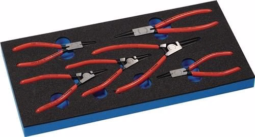 Werkzeugmodul 6-teilig 1/3-Modul Innen/Außenringe J0-2/A0-2 KNIPEX von Knipex Werkzeugmodul 6-teilig 1/3-Modul KNIPEX aus der Kategorie Ordnungssysteme & Werkstattwagen mit der Artikelnr. 4000871307