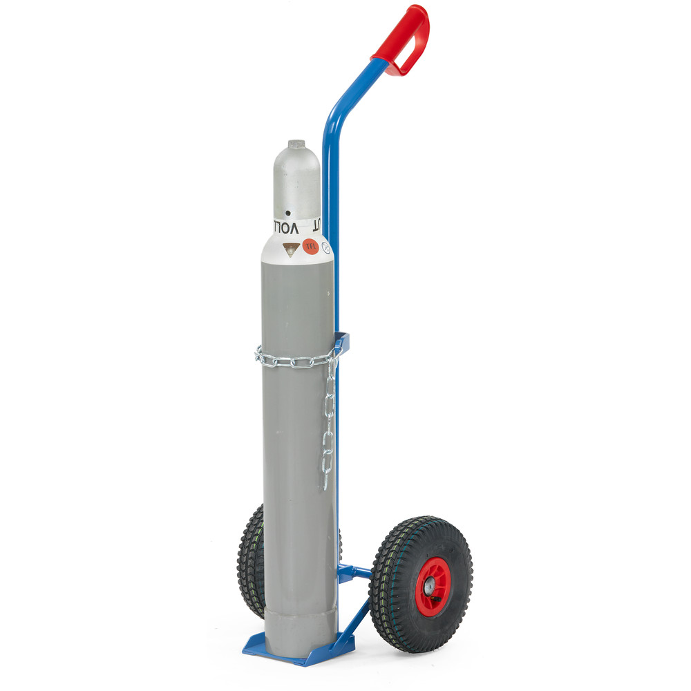 Anwendungsbild 3828226 Stahlflaschenkarre 51140L Luftbereifung