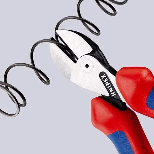 Detailbild 4079728 Kompaktseitenschneider X-Cut® Länge 160mm Kopf poliert Mehrkomponenten-Hülle KNIPEX