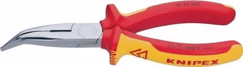Flachrundzange 40° gewinkelt VDE KNIPEX aus der Kategorie VDE-Zangen