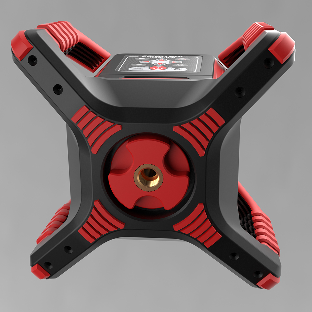 Horizontaler & vertikaler Rotationslaser mit ROTEM Laserstrahl Rotech HVR