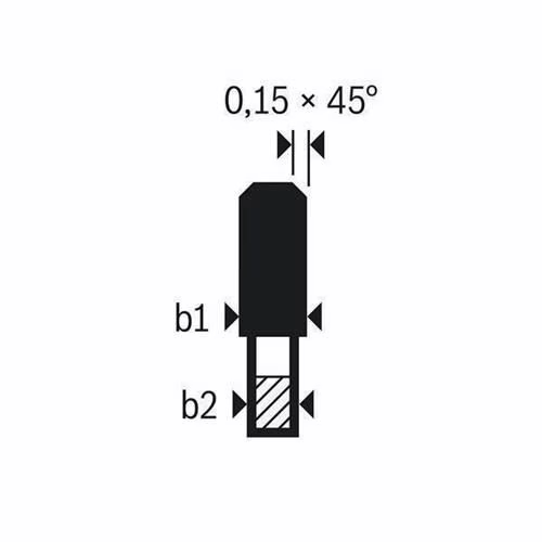 Lame de scie circulaire diamètre extérieur 216 mm dents 6 TCG alésage 30 mm largeur de coupe 2,2 mm carbure BOSCH