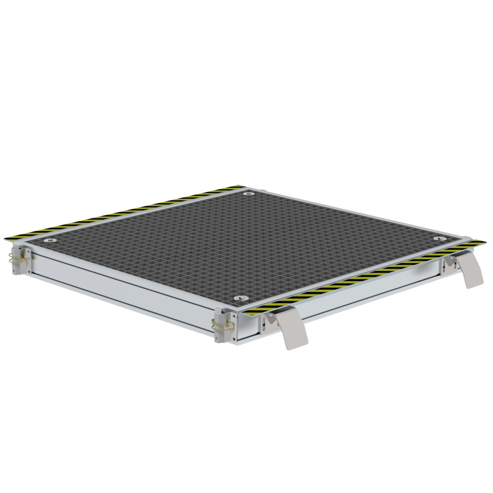 Munk Gleispodest starr GFK Gitterrost von Günzburger Steigtechnik Munk Gleispodest starr GFK Gitterrost aus der Kategorie Podesttreppen mit der Artikelnr. 331040