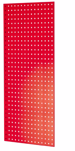 Lochplatten-Seitenblende, 90 x 1250 x 600 mm (H x T), RAL 3000 feuerrot von der Marke Schulte Lagertechnik Lochplatten-Seitenblende, 90 x 1250 x 600 mm (H x T), RAL 3000 feuerrot aus der Kategorie Zubehör mit der Artikelnummer 35683-R