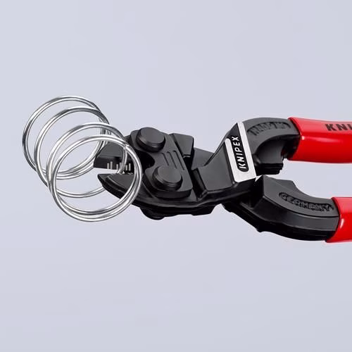 Kompaktbolzenschneider CoBolt® Länge 160mm Kunststoff-Überzug gerade 3mm ohne Aussparung KNIPEX
