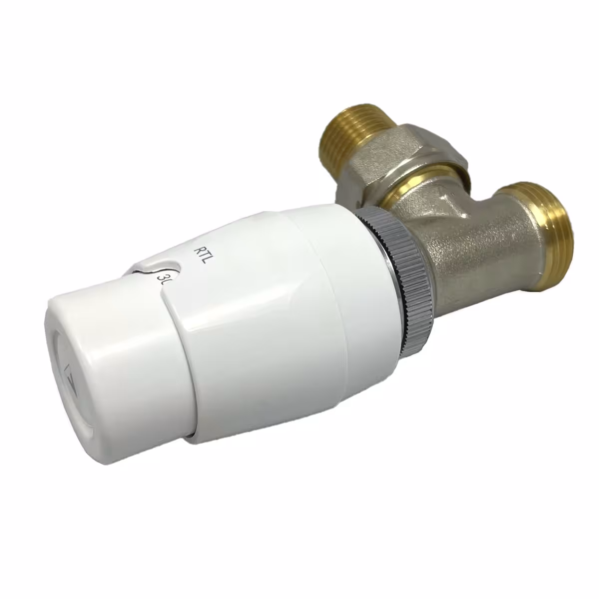 HoWaTech Duo Warmwasser Fußbodenheizung | Set mit Doppelrohr Heizmatte und RTL-Ventil Eck Heizfläche 5m² von HoWaTech mit der Artikelnr. 11161050