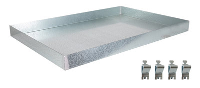 Zusatz-Umwelt-Wannenboden, 1000 x 600, verzinkt (Volumen: 22 Liter) aus der Kategorie Zubehör mit der Artikelnummer 14877