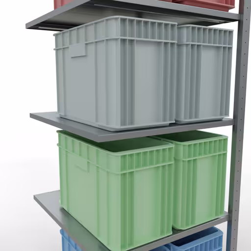 Anbauregal, Fachbodenregal Stecksystem MULTIplus150, 2000 x 750 x 800 mm (HxBxT), 5 Fachböden, Längenriegel, verzinkt aus der Kategorie Anbauregal mit der GTIN 4004514281517 Anbauregal, Fachbodenregal Stecksystem MULTIplus150, 2000 x 750 x 800 mm (HxBxT), 5 Fachböden, Längenriegel, verzinkt von der Marke Schulte Lagertechnik aus der Produktreihe Stecksystem