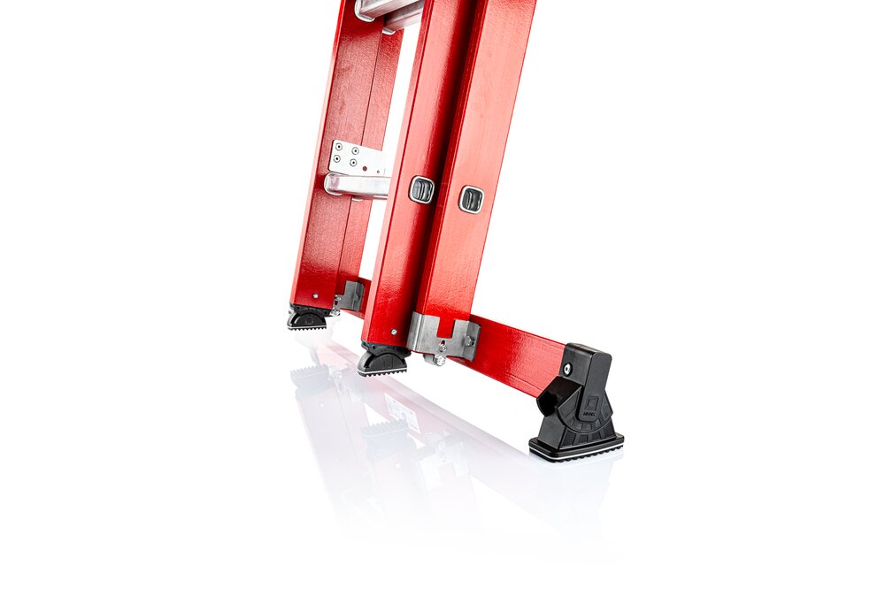 Produktbild Detailansicht 3812853 Munk Nachrüst-Traverse mit nivello 0,93 m für GFK-Leitern mit Holmhöhe 58 mm