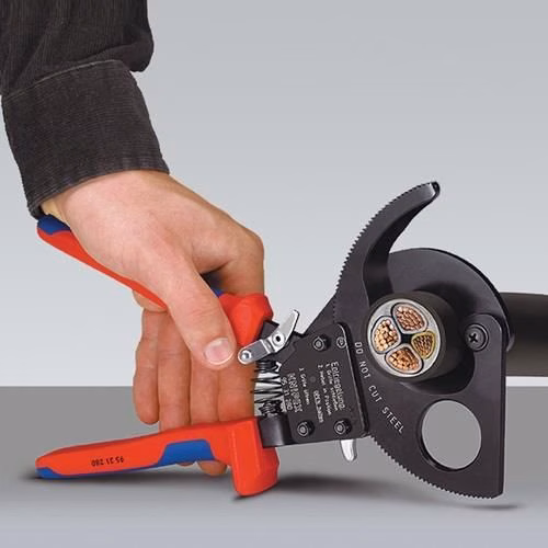 Detailbild 4044709 Kabelschneider Gesamtlänge 250 mm maximal 32 (240 mm²) mm Mehrkomponenten-Hüllen KNIPEX