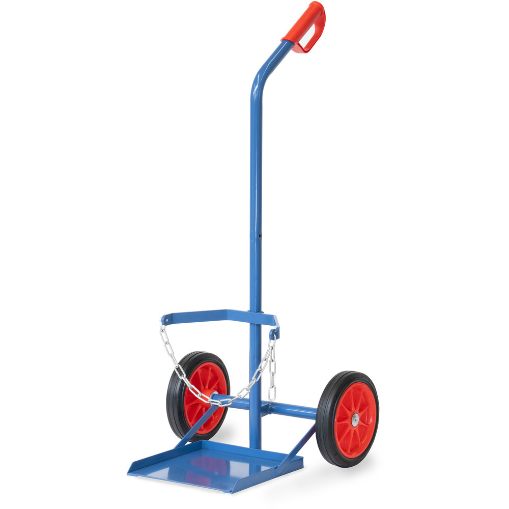 Stahlflaschenkarre 51318V Vollgummibereifungvon der Marke Fetra Stahlflaschenkarre 1x318 für eine Propangasflasche aus der Kategorie Karren mit der Artikelnummer 51318V
