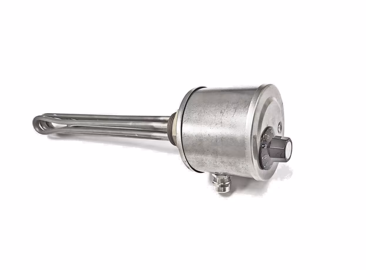 Einschraubheizkörper G1 1/2, Warmwasser/PV, Regler 30-80°C/STB 100°C von Schultze Einschraubheizkörper G1 1/2, Warmwasser/PV, Regler 30-80°C/STB 100°C aus der Kategorie Einschraubheizkörper