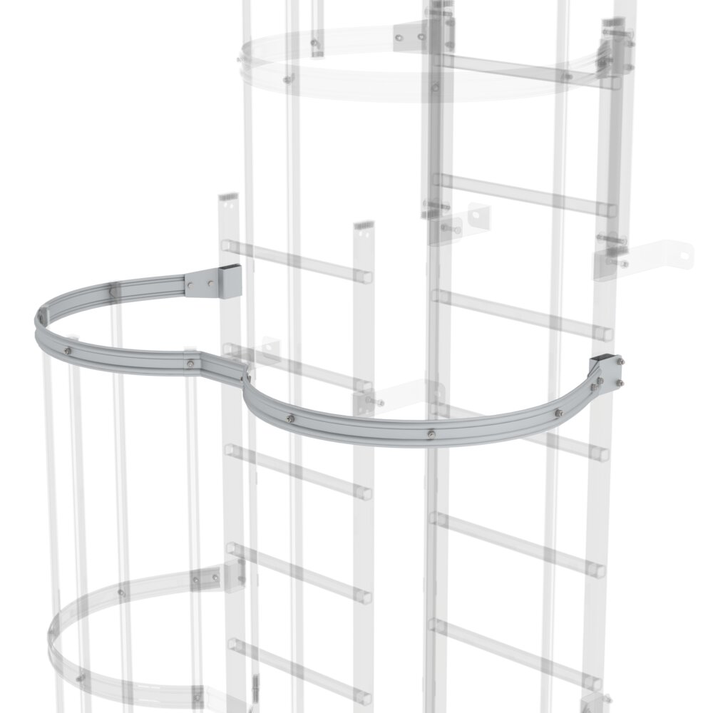 Munk Rückenschutzbügel versetzte Ausführung aus der Kategorie Steigtechnik Zubehör & Ersatzteile mit der Artikelnr. 061963