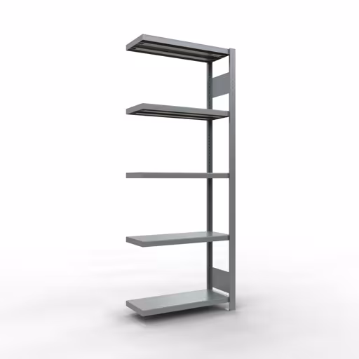 Anbauregal, Fachbodenregal Stecksystem MULTIplus250, 2000 x 750 x 300 mm (HxBxT), 5 Fachböden, Längenriegel, verzinkt von der Marke Schulte Lagertechnik Anbauregal, Fachbodenregal Stecksystem MULTIplus250, 2000 x 750 x 300 mm (HxBxT), 5 Fachböden, Längenriegel, verzinkt aus der Kategorie Anbauregal mit der Artikelnummer 12935-75-LR