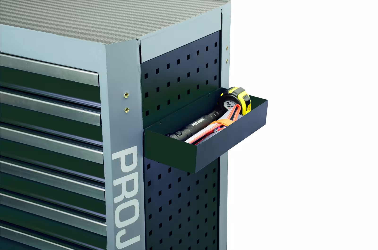 Zubehör Werkstattwagen mit Vierkantlochung Multifunktionsablage flach Schwarz von der Marke PROJAHN Multifunktionsablage flach, 60 mm Typ Variante: Zubehör Werkstattwagen mit Vierkantlochung Multifunktionsablage flach Schwarz aus der Kategorie Ordnungssysteme & Werkstattwagen mit der Artikelnr. 5503-206