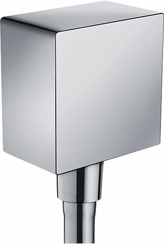 Schlauchanschluss FIXFIT SQUARE chrom mit Rückflussverhinderer HANSGROHE von der Marke Hansgrohe Schlauchanschluss FIXFIT SQUARE HANSGROHE aus der Kategorie Dusch-Set`s/-Systeme/-Zubehör mit der Teilenummer 6000536904