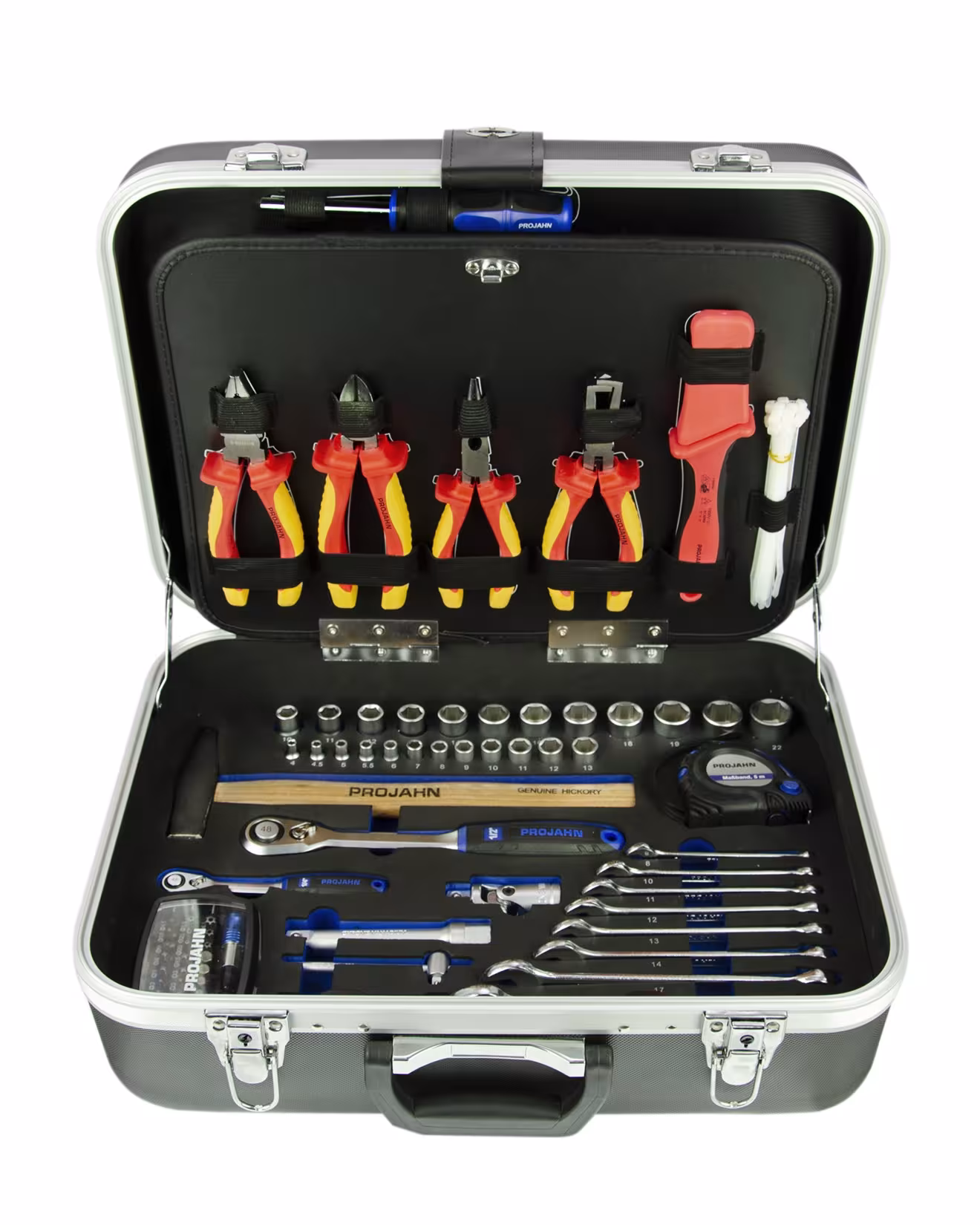 Elektro Werkzeugkoffer 128tlg von PROJAHN mit der Artikelnr. 8683