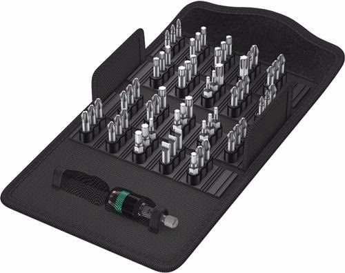 Bit-Safe 61, coffret universel de 61 embouts (fendus/PH/PZD/TX/hexagonaux) de la catégorie Embouts et porte-embouts, référence 4000822235