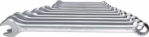 Jeu de 12 clés mixtes 7 XL-012, tailles 10-32 mm, forme A, acier au chrome-vanadium, par Gedore Jeu de 12 clés mixtes GEDORE 7 XL-012, 10-32 mm, forme A, acier au chrome-vanadium, de la catégorie des clés mixtes, numéro d'article 4000823980
