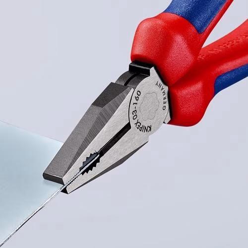Detailbild 4041189 Kombizange Länge 160 mm poliert Comfort-Griff KNIPEX