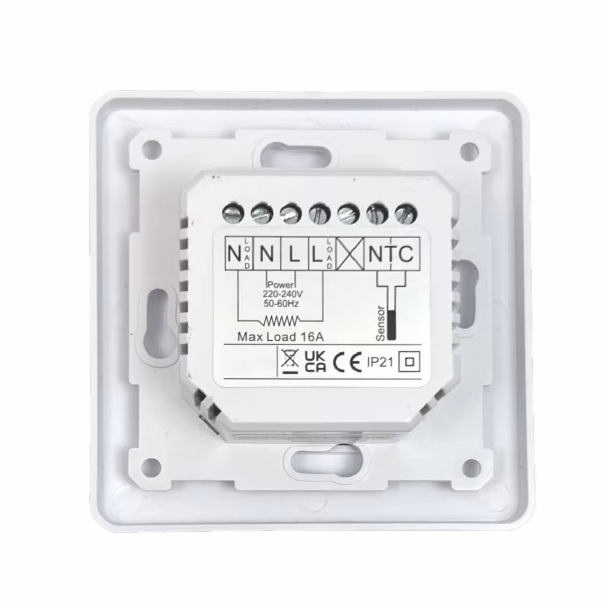 HoWaTech Temperaturregler WLAN Touch 750 schwarz | für elektrische Fußbodenheizung | tuya App von HoWaTech aus der Kategorie Fußbodenheizung