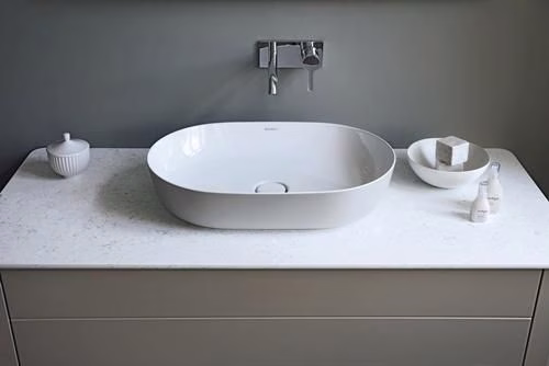 Duravit C.1 Einhebel-Waschtischmischer, Unterputz Auslauf 225 mm, ohne Zugstange, Chrom Hansgrohe