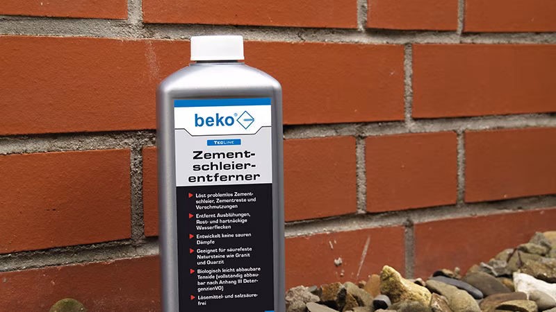 TecLine Zementschleierentferner 5 l Kanister Flasche, Schiefer, Ziegel