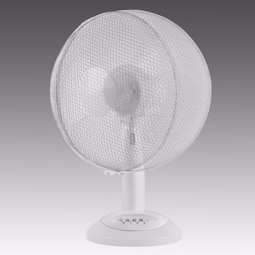 Detailbild 4062047 Tischventilator Ø 40 cm Höhe 555 mm 220-240 V50 Hz 45 W Weiß EUROM