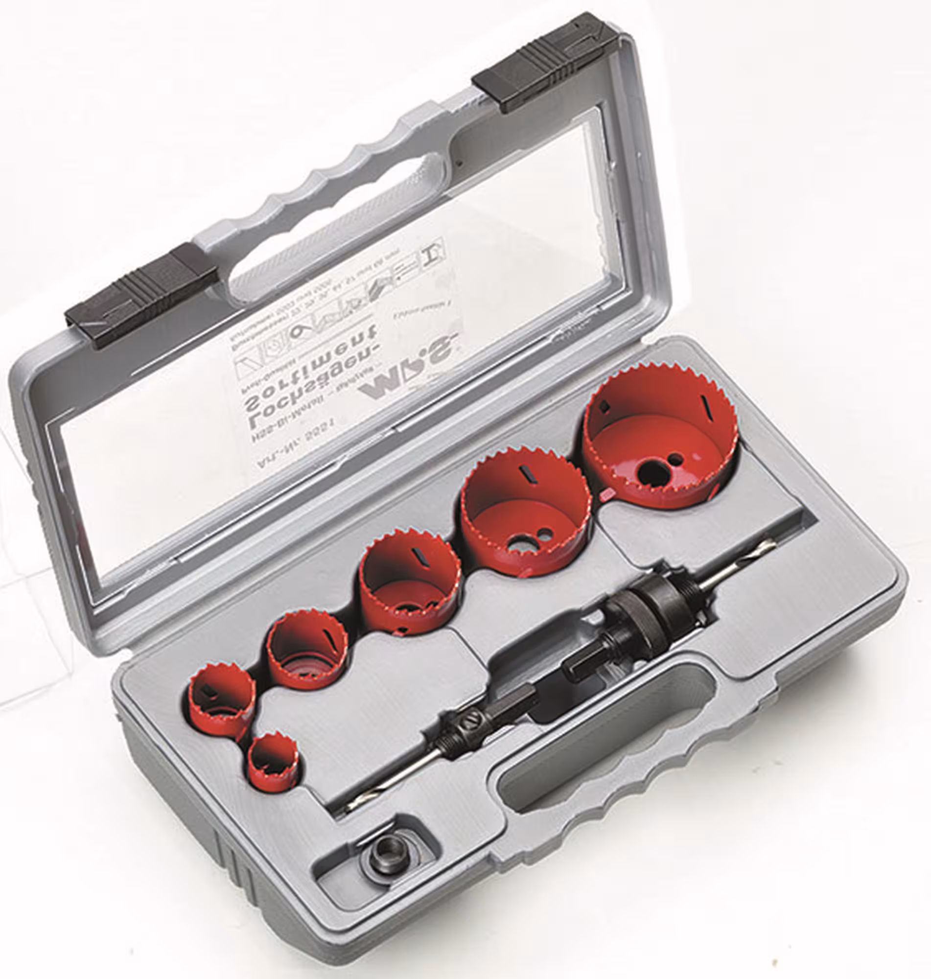 Lochsägenkoffer Sanitär/Elektro 8-tlg. von der Marke MPS aus der Produktreihe Handwerkzeuge