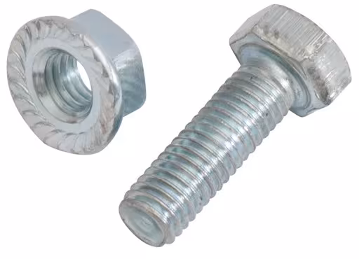 M6x12 Sechskantschraube Bundmutter mit Sperrverzahnung, VE 10 aus der Kategorie Zubehör mit der GTIN 4004514277503 M6x12 Sechskantschraube Bundmutter mit Sperrverzahnung, VE 10 von der Marke Schulte Lagertechnik aus der Produktreihe Schraubsystem
