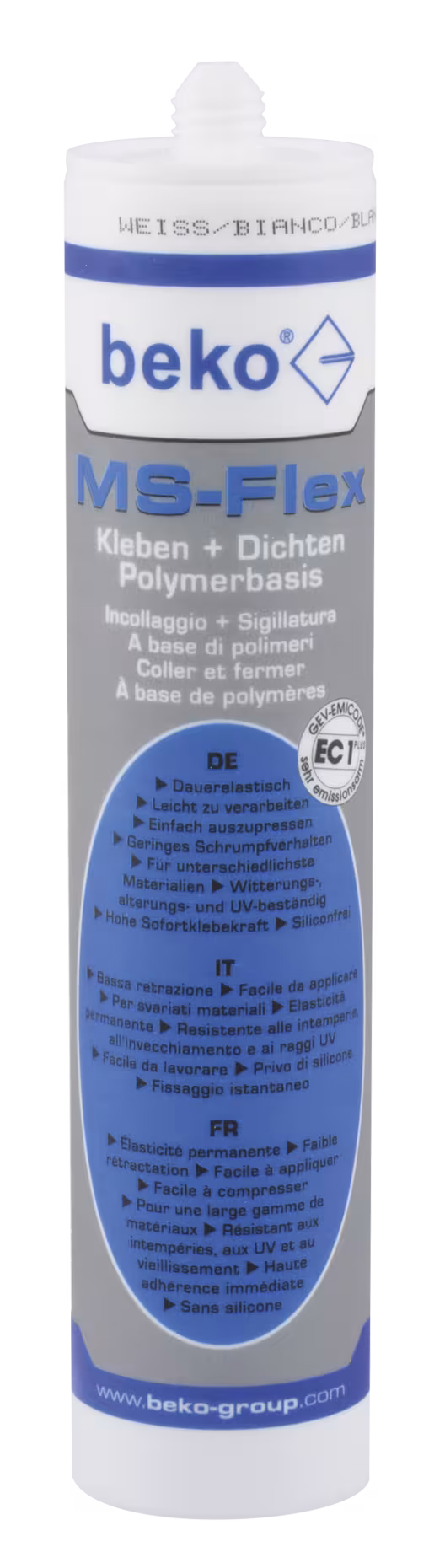 MS-Flex Incollaggio + Sigillatura 300 ml BEIGE dalla categoria adesivi di montaggio con articolo n. 246 290 4