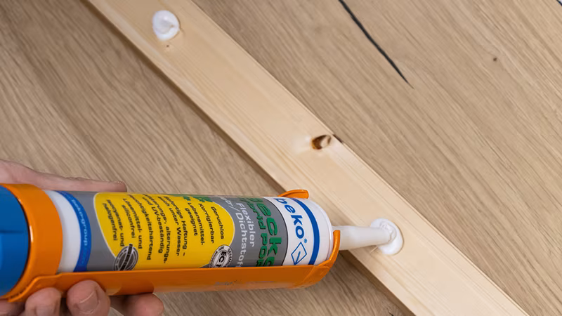 Gecko Hybrid POP 310 ml SCHWARZ Kleb-/Dichtstoff Holz, Sperrholz, Drinnen, Innenarchitektur, Hartholz