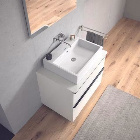 Duravit C.1 Einhebel-Waschtischmischer, Unterputz Auslauf 225 mm, ohne Zugstange, Chrom Hansgrohe