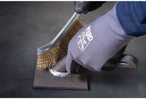 Handbürste HBG 10 ST Länge 265 mm 0,3 mm Stahldraht (ST) Besatzlänge 25 mm PFERD TOOLS