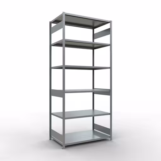 Grundregal, Fachbodenregal Stecksystem MULTIplus250, 3000 x 1300 x 800 mm (HxBxT), 7 Fachböden, Längenriegel, verzinkt von der Marke Schulte Lagertechnik Grundregal, Fachbodenregal Stecksystem MULTIplus250, 3000 x 1300 x 800 mm (HxBxT), 7 Fachböden, Längenriegel, verzinkt aus der Kategorie Grundregal mit der Artikelnummer 12982-130-LR