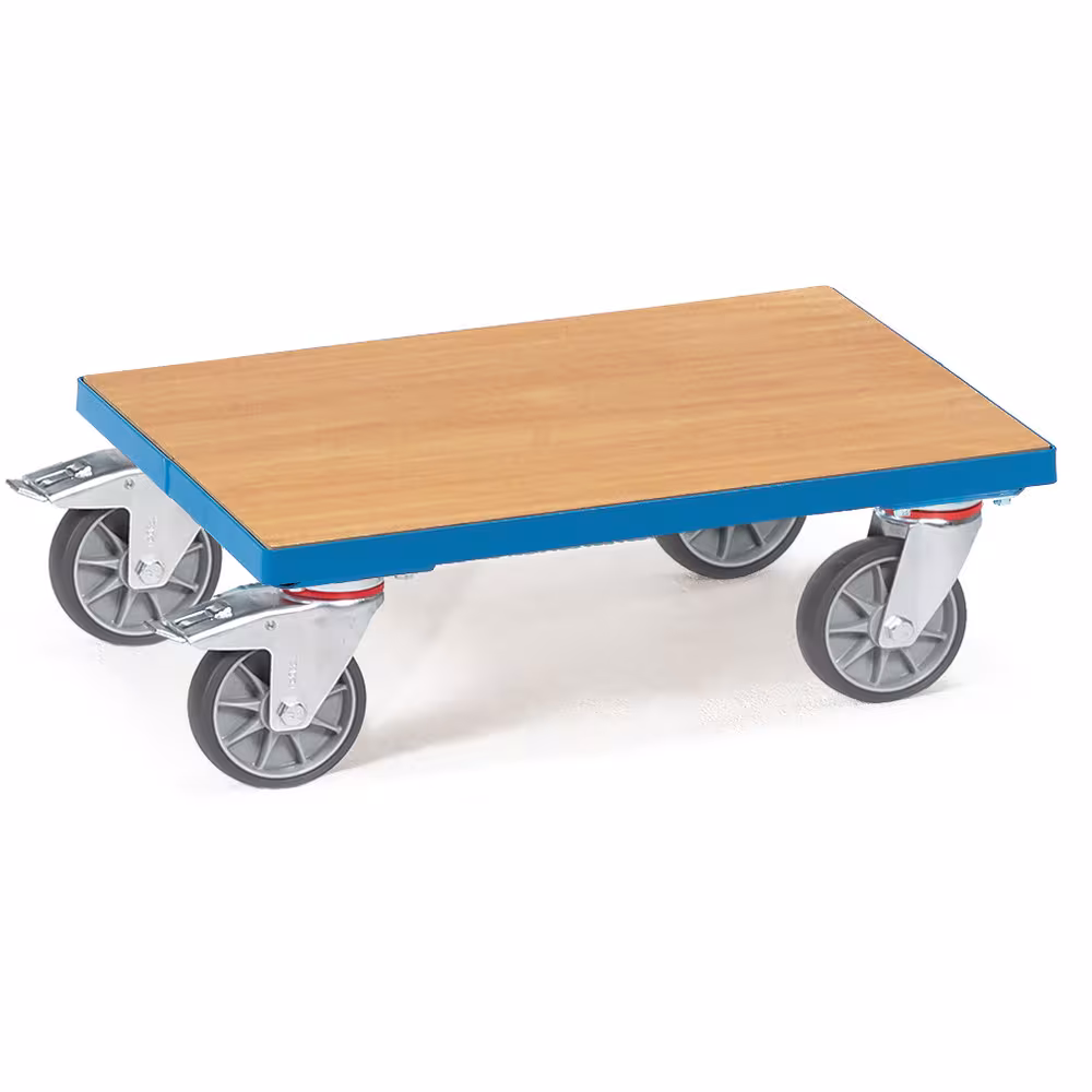 Eurokasten-Roller 13582 in Winkelstahlkonstruktion mit Boden aus Holzwerkstoffplatte von der Marke Fetra Eurokasten-Roller 13582 in Winkelstahlkonstruktion mit Boden aus Holzwerkstoffplatte aus der Kategorie Roller mit der Artikelnummer 13582