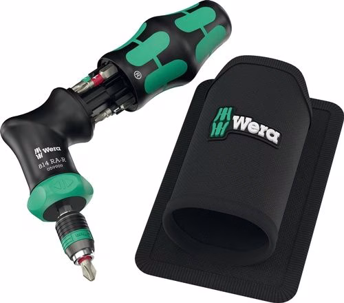 Portainserti per caricatore WERA Kraftform Kompakt Pistol RA-R 1 a 7 pezzi in BZT PH/PZ/TORX®, appartenente alla categoria Cacciaviti e porta caricatori con codice articolo 4000828174