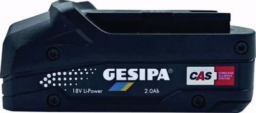 GESIPA-accu uit de categorie Batterijen en opladers voor apparaten op batterijen met artikelnummer 4000813123