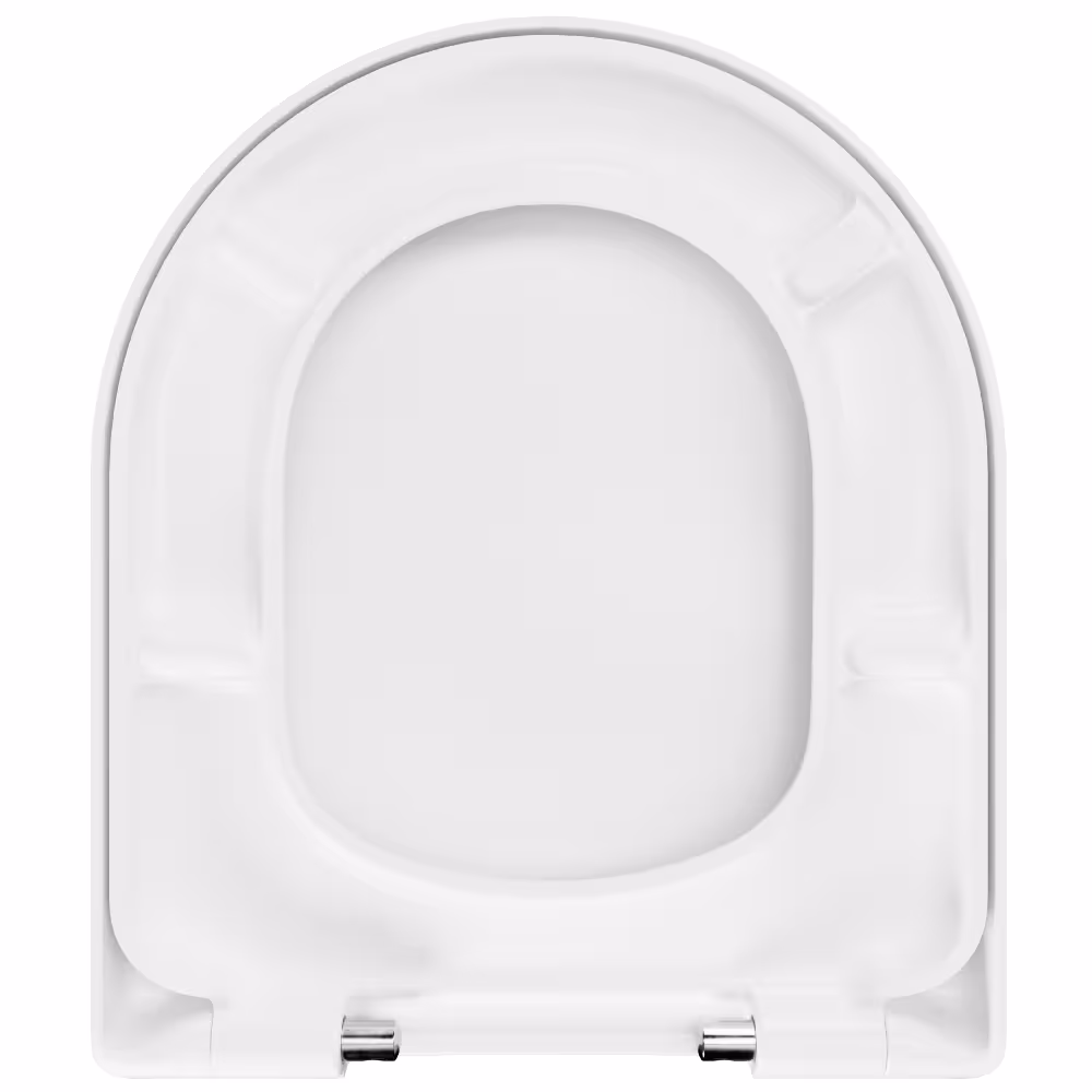 Abbildung Nr 9 des Artikels Kompakter WC-Sitz D700 Weiß D-Form mit Absenkautomatik u.a. ME by Starck, Laufen Pro aus der Produktgruppe Badkeramik von der Marke LUVETT