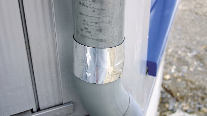 BT universele afdichtingstape 150 mm breed x 10 m, ALU-BLANK Aluminium