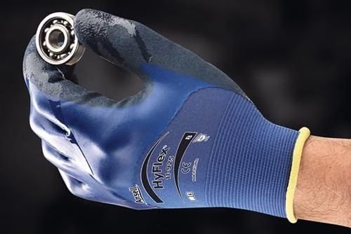 HyFlex® 11-925 EN 388 Équipement de protection individuelle Catégorie II 12 paires de gants de travail ANSELL, référence 4000371868
