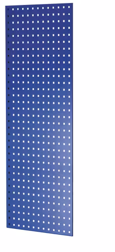 Lochplatten-Seitenblende, 90 x 1300 x 500 mm (H x T), RAL 5010 enzianblau aus der Kategorie Zubehör mit der Artikelnummer 35674-B