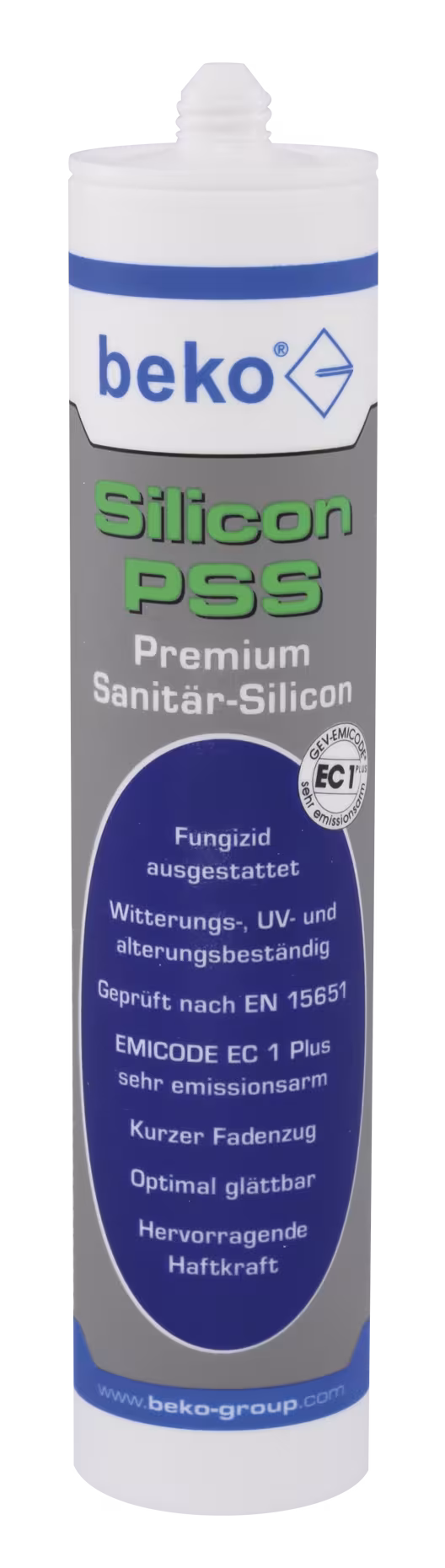Silicon PSS Premium-Sanitär-Silicon 310 ml PERGAMON aus der Kategorie Silikon mit der Artikelnr. 225 100 19