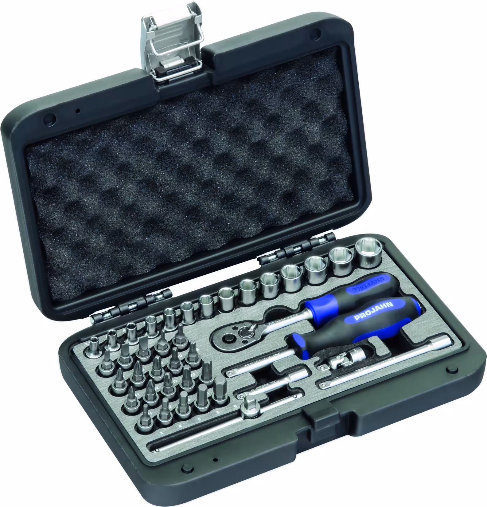 1/4" PROJAHN professional Steckschlüssel-Koffer 40-teilig mit der Artikelnr. 3901401 1/4" PROJAHN professional Steckschlüssel-Koffer 40-teilig von PROJAHN aus der Kategorie Handwerkzeuge