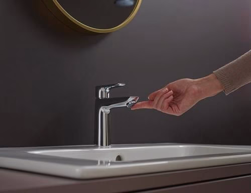Hansgrohe Einhebel-Waschtischmischer TALIS E 110 Nennweite 15 ohne Ablaufgarnitur chrom