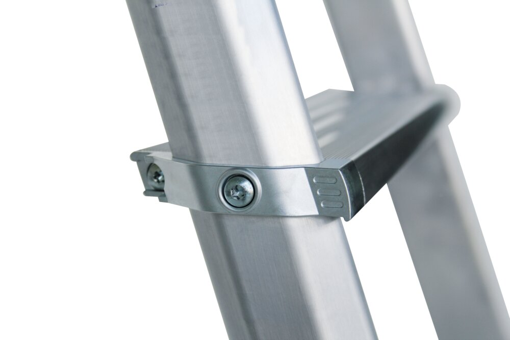 Produktbild Detailansicht 3815960 Munk ML Stufen-Stehleiter einseitig begehbar Aluminium eloxiert 4 Stufen