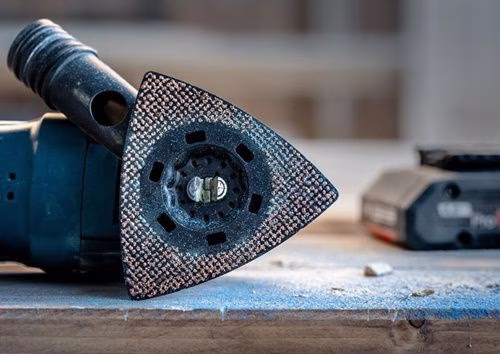 Detailbild 4036797 Schleifplatten-Set Expert Sanding Plate AVZ 90 RT6 Starlock 2608900049 BOSCH