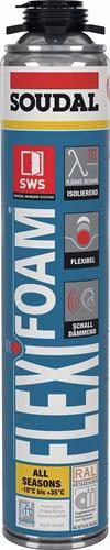 1K-Pistolenschaum FLEXI FOAM 750 ml B2 blau ohne Einweghandschuhe Dose SOUDAL von der Marke 1K-Pistolenschaum FLEXI FOAM 750 ml B2 blau ohne Einweghandschuhe Dose SOUDAL aus der Kategorie PU-Schaum mit der Teilenummer 4000353889