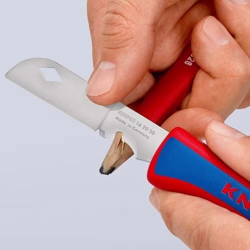 Elektrikerklappmesser Länge 120mm Klinge klappbar SB KNIPEX