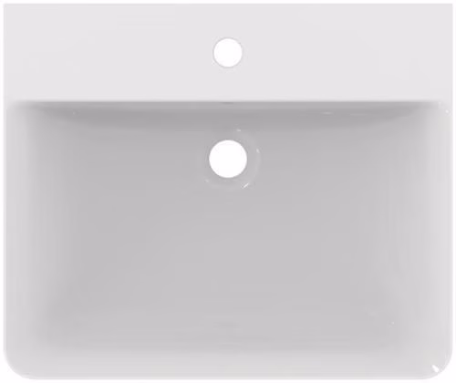 Detailbild 4040040 Waschtisch Connect Air weiß 550x460x160mm 1 Hahnloch, mit Überlauf IDEAL STANDARD